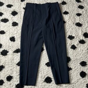 Vince size 6 womens dark navy blue trousers business casual pants